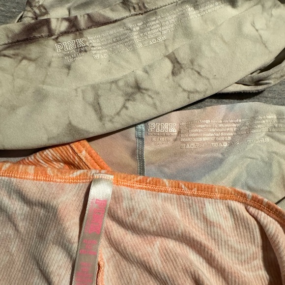 Bundle PINK Victoria's Secret Tye Dye Panties - Picture 2 of 2